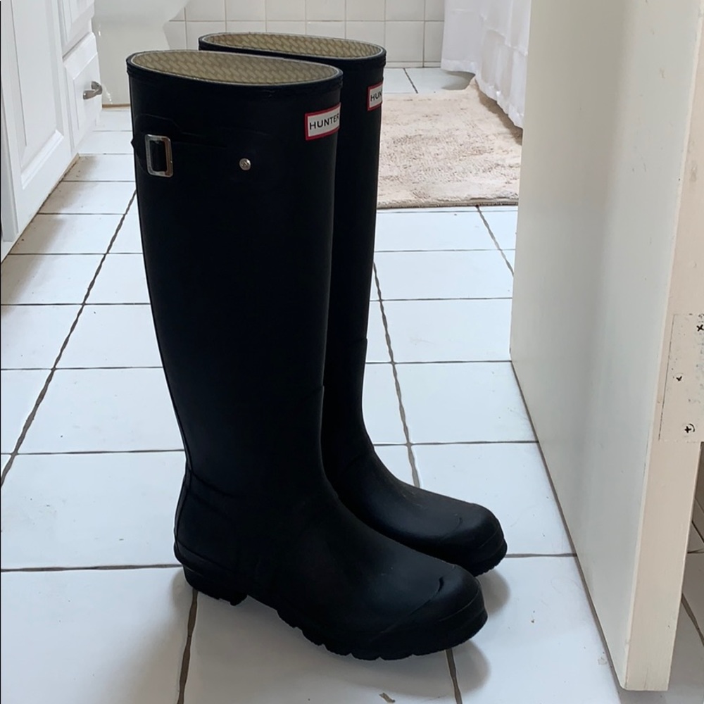 Hunter rain boots